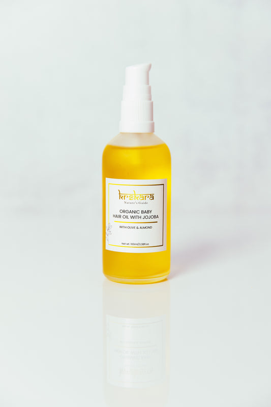 Organic Baby Hair Oil with Jojoba